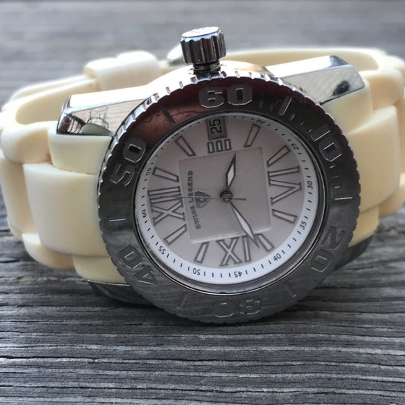 Swiss Legend Commander Watch Swiss Made Movt Date - Picture 5 of 9